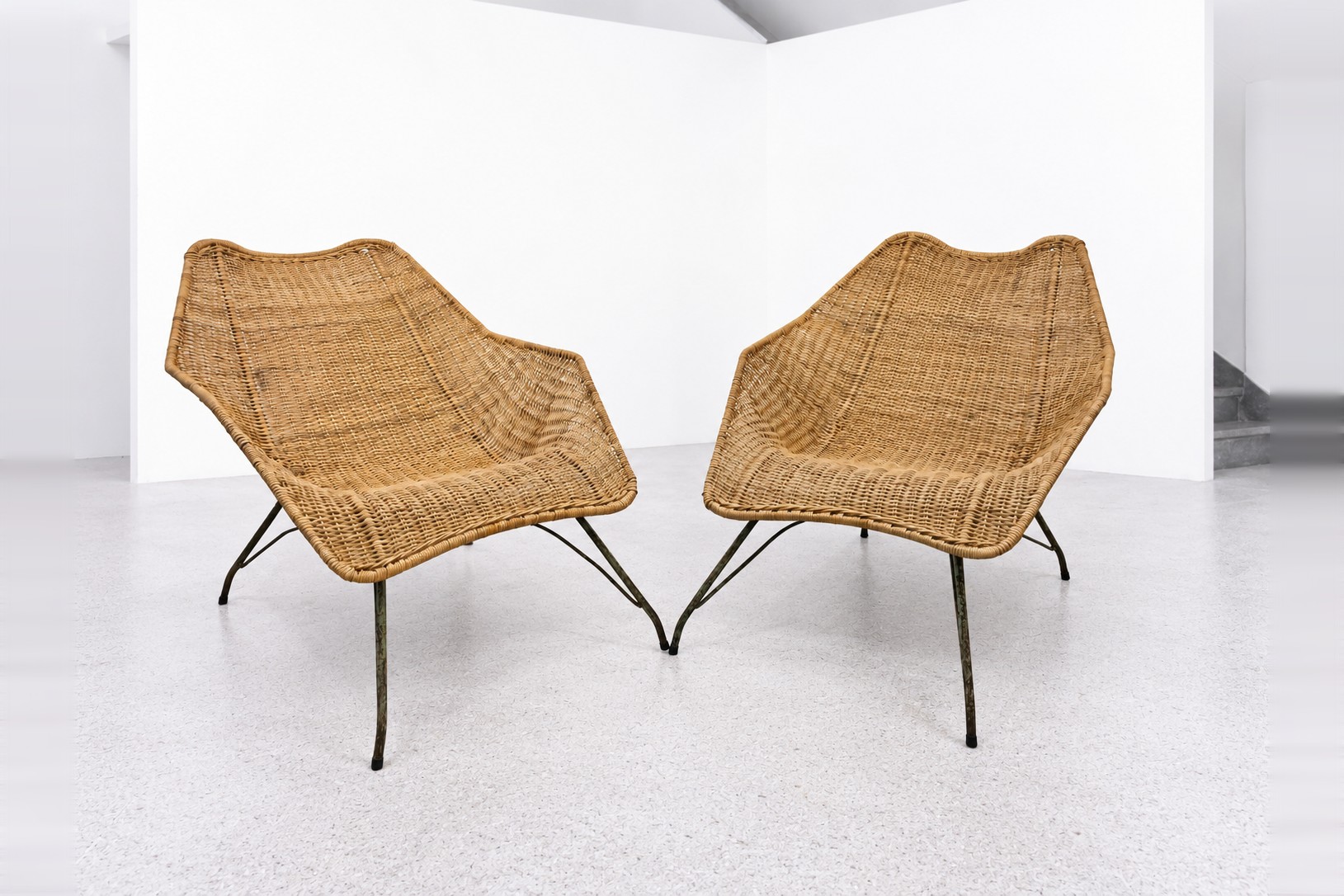 Carlo Hauner & Martin Eisler | Poltrona concha | Déc. 1960
